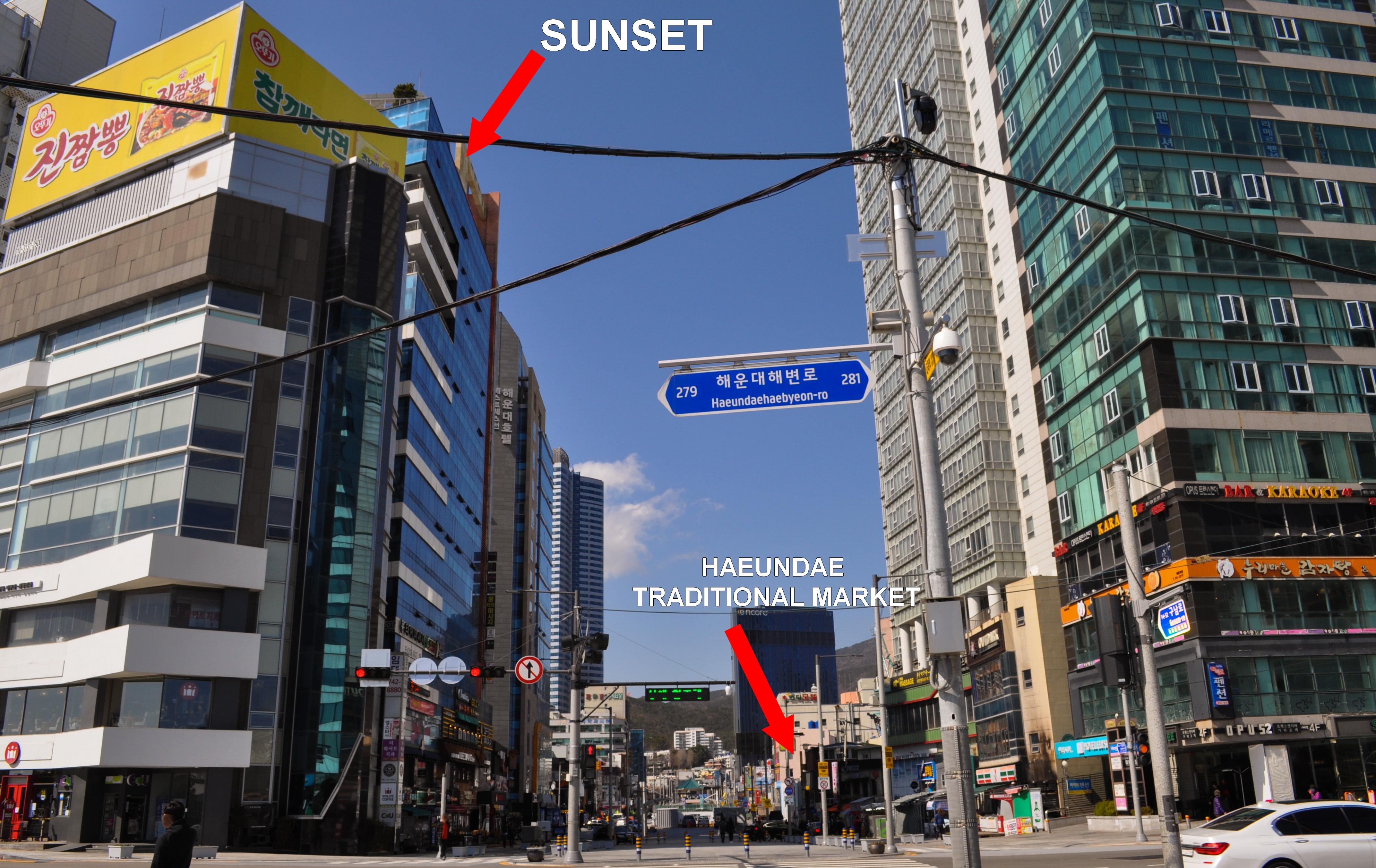 Sunset Hotel Busan Bagian luar foto